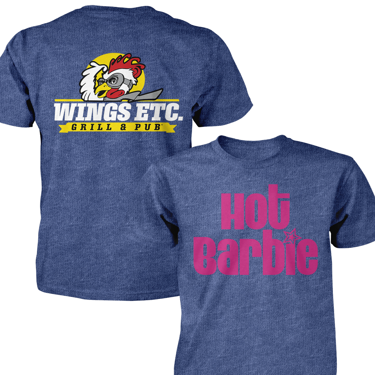Hot Barbie - Next Level Premium Cvc Crew T-Shirt