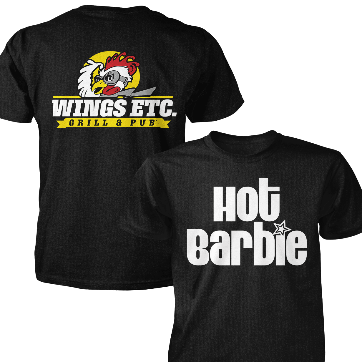 Hot Barbie - Next Level Premium Cvc Crew T-Shirt