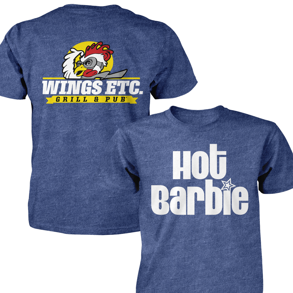 Hot Barbie - Next Level Premium Cvc Crew T-Shirt