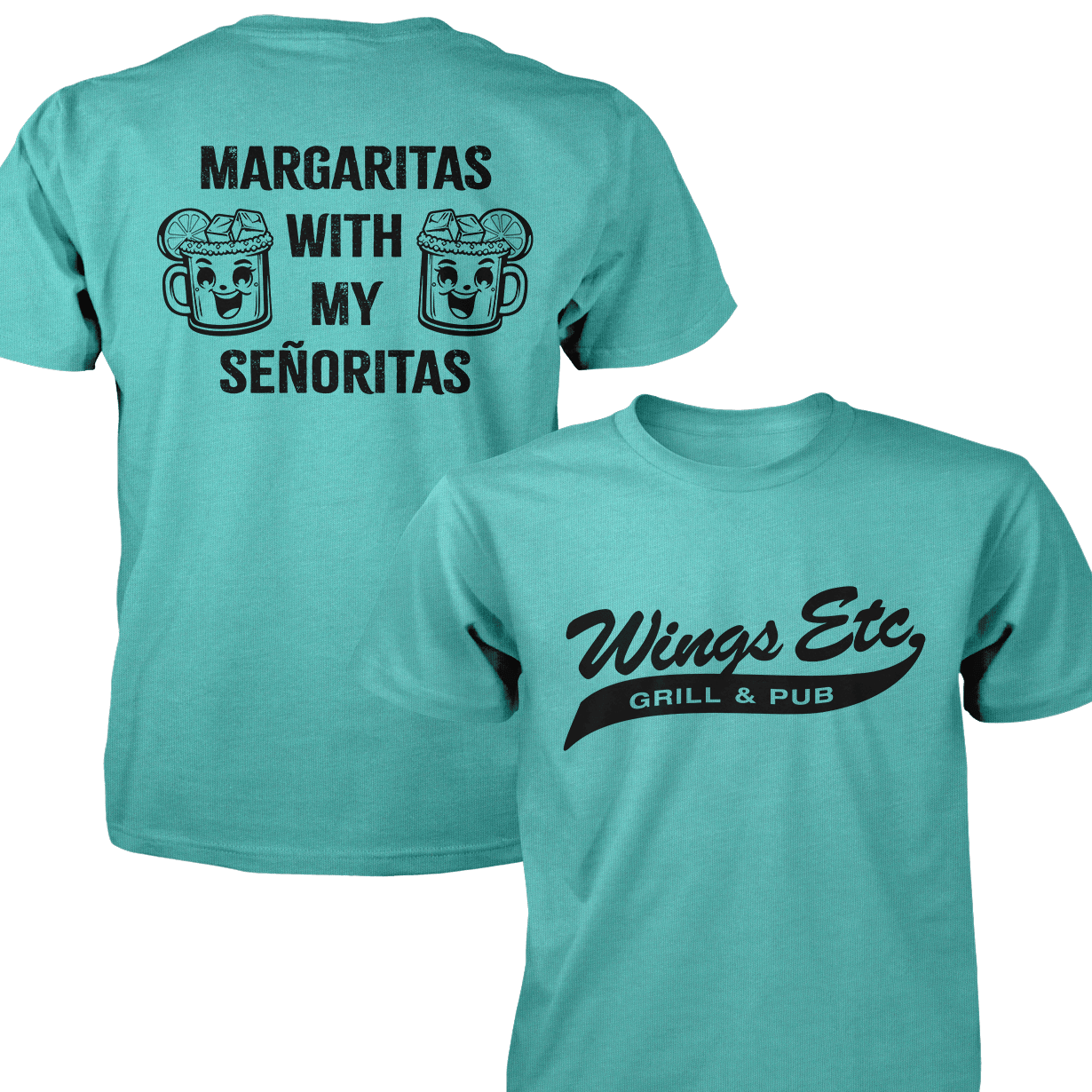 Margaritas Senoritas - Next Level Premium Cvc Crew T-Shirt