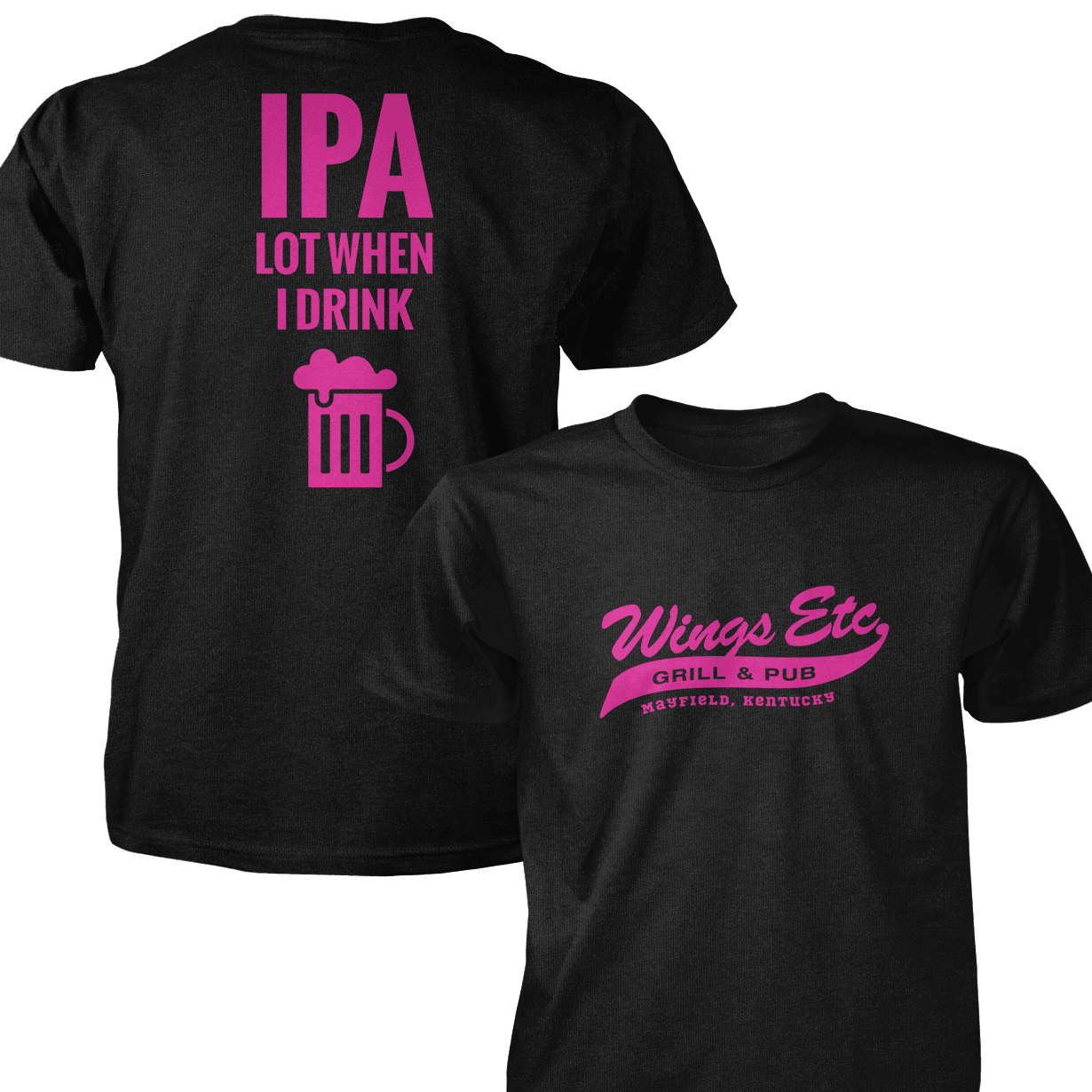 Wings Etc. Ipa Lot - Next Level Premium Cvc Crew T-Shirt - Mayfield Kentucky