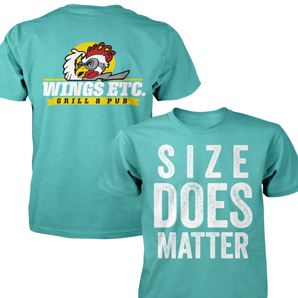 Sizes Does Matter - Next Level Premium Cvc Crew T-Shirt