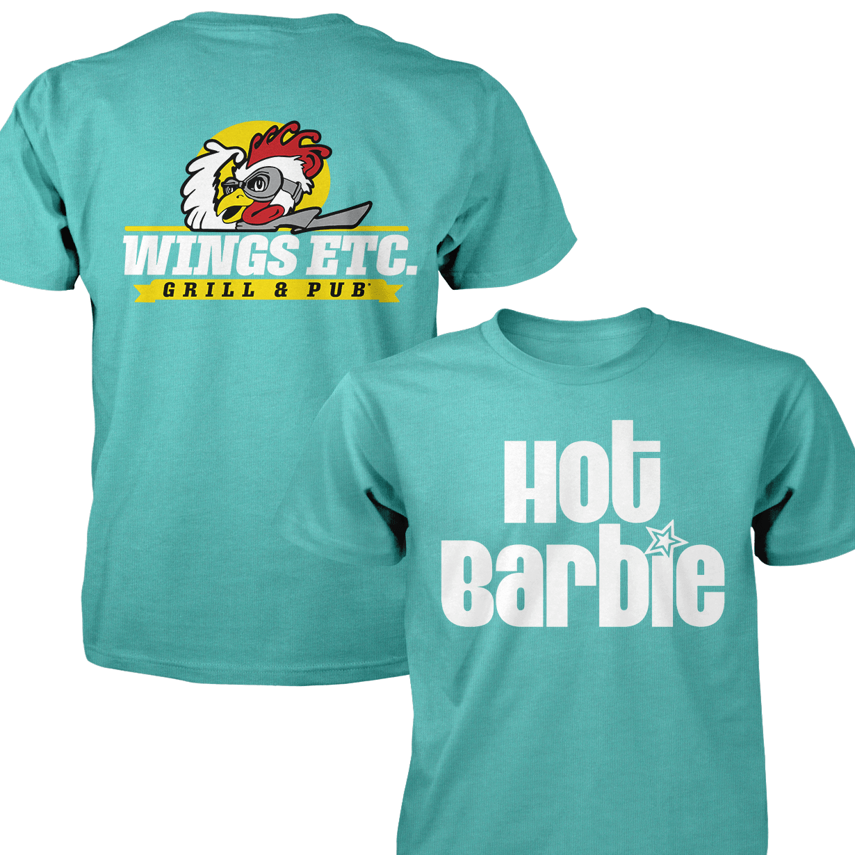 Hot Barbie - Next Level Premium Cvc Crew T-Shirt