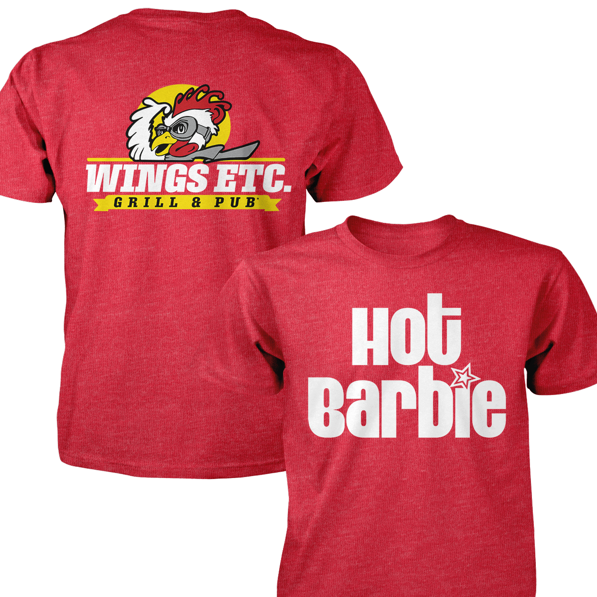 Hot Barbie - Next Level Premium Cvc Crew T-Shirt