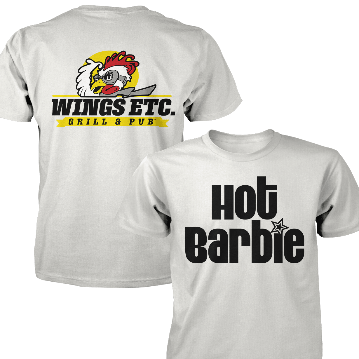 Hot Barbie - Next Level Premium Cvc Crew T-Shirt