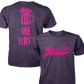 Wings Etc. Beer Me Bro - Next Level Premium Cvc Crew T-Shirt