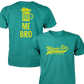 Wings Etc. Beer Me Bro - Next Level Premium Cvc Crew T-Shirt - Evansville Indiana