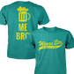 Wings Etc. Beer Me Bro - Next Level Premium Cvc Crew T-Shirt