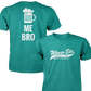 Wings Etc. Beer Me Bro - Next Level Premium Cvc Crew T-Shirt - Ashland Kentucky