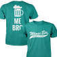 Wings Etc. Beer Me Bro - Next Level Premium Cvc Crew T-Shirt