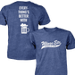 Wings Etc. Everythings Better - Next Level Premium Cvc Crew T-Shirt