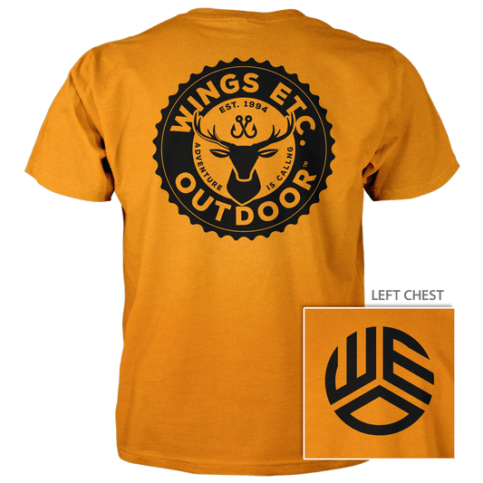 Wings Etc. Outdoor: Gear Hunt Hooks - Next Level Premium Cvc Crew T-Shirt