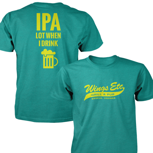 Wings Etc. Ipa Lot - Next Level Premium Cvc Crew T-Shirt - Angola Indiana