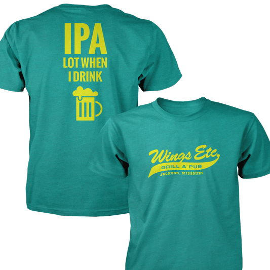 Wings Etc. Ipa Lot - Next Level Premium Cvc Crew T-Shirt - Jackson Missouri