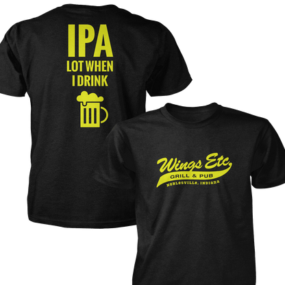 Wings Etc. Ipa Lot - Next Level Premium Cvc Crew T-Shirt - Noblesville Indiana