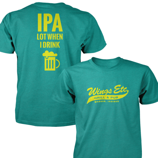 Wings Etc. Ipa Lot - Next Level Premium Cvc Crew T-Shirt - Wabash Indiana