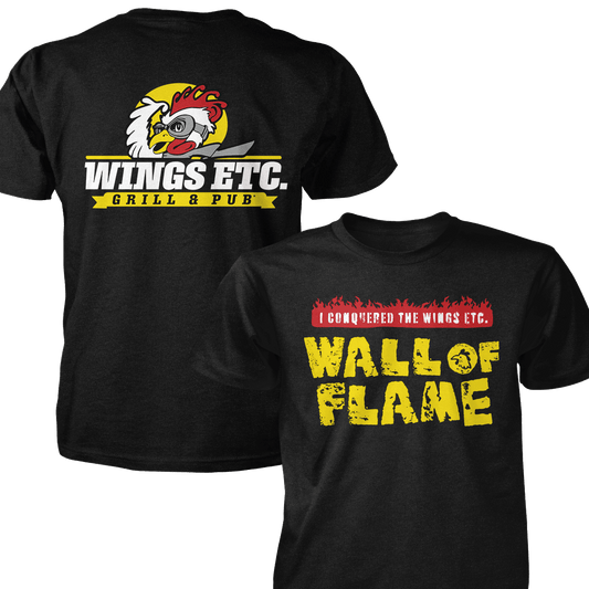 Wall Of Flame 1 - Next Level Premium Cvc Crew T-Shirt